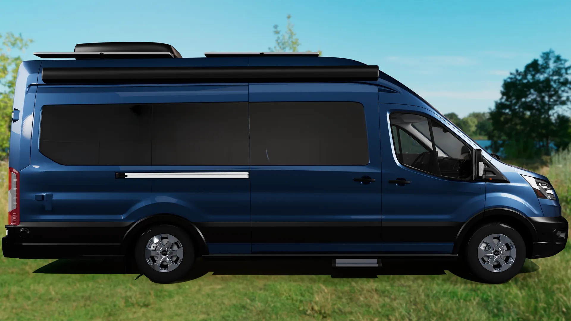 Ford Transit Bleu